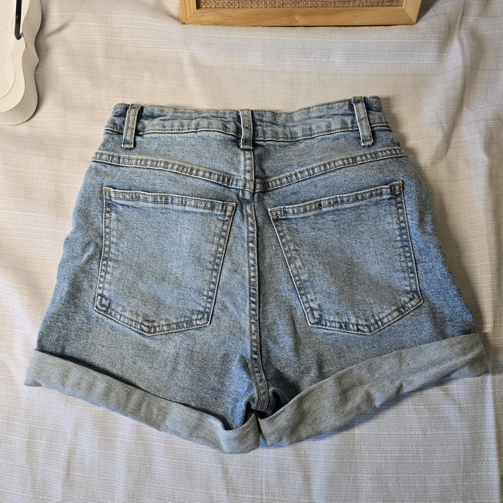 Cotton On High Rise Classic Stretch Women Denim Short - Picture 4 of 8